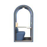 Halo Phone booth - Seated (1 Person) - Navy Blue by Humble Office