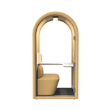 Halo Phone booth - Seated (1 Person) - York Yellow by Humble Office