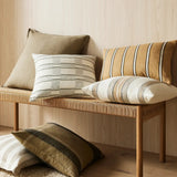 Franco 50cm Premium Linen Stripe Cushion Cushion Weave-Local