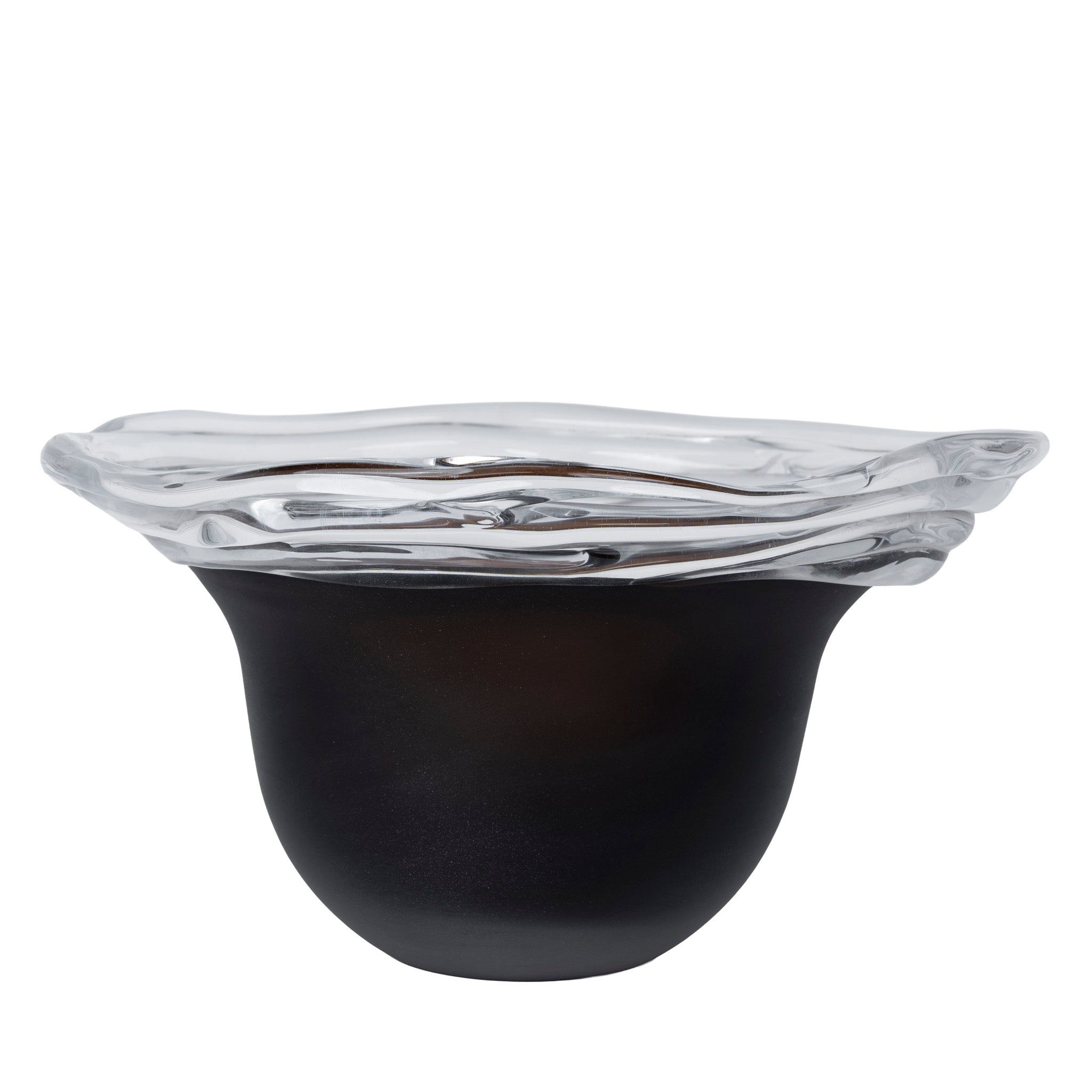 Stacked Wave Brown Bottom Bowl Homewares Floco-Core