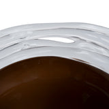 Stacked Wave Brown Bottom Bowl Homewares Floco-Core