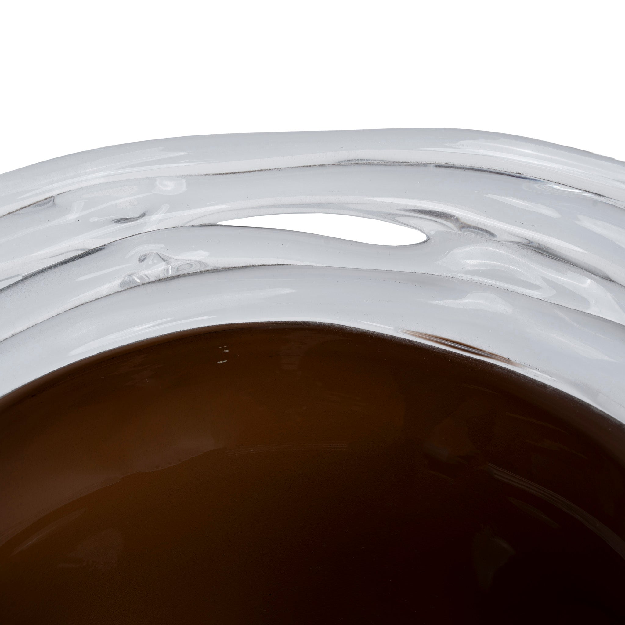Stacked Wave Brown Bottom Bowl Homewares Floco-Core