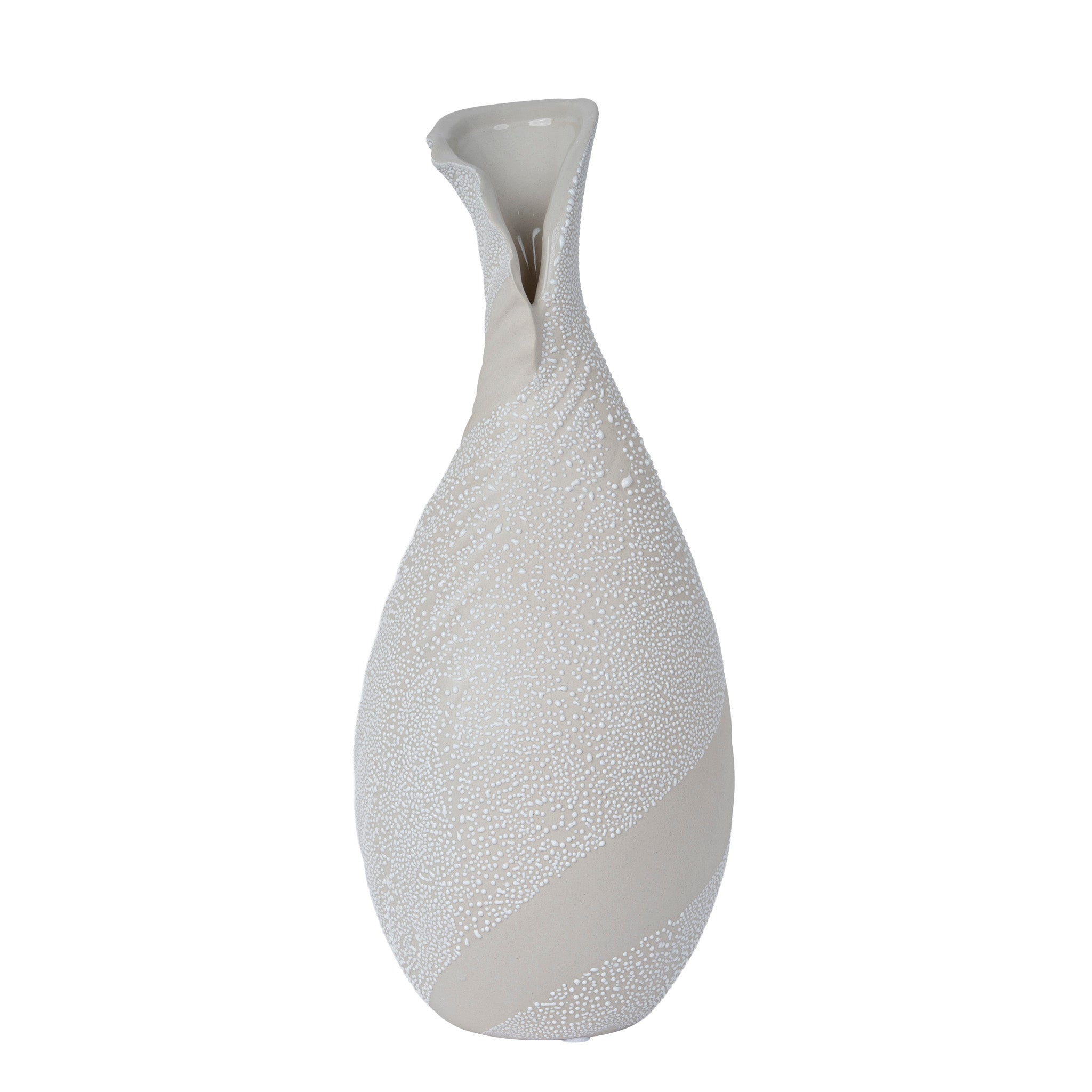 Bead-Dot Gooseneck Vase Style B Vase Floco-Core