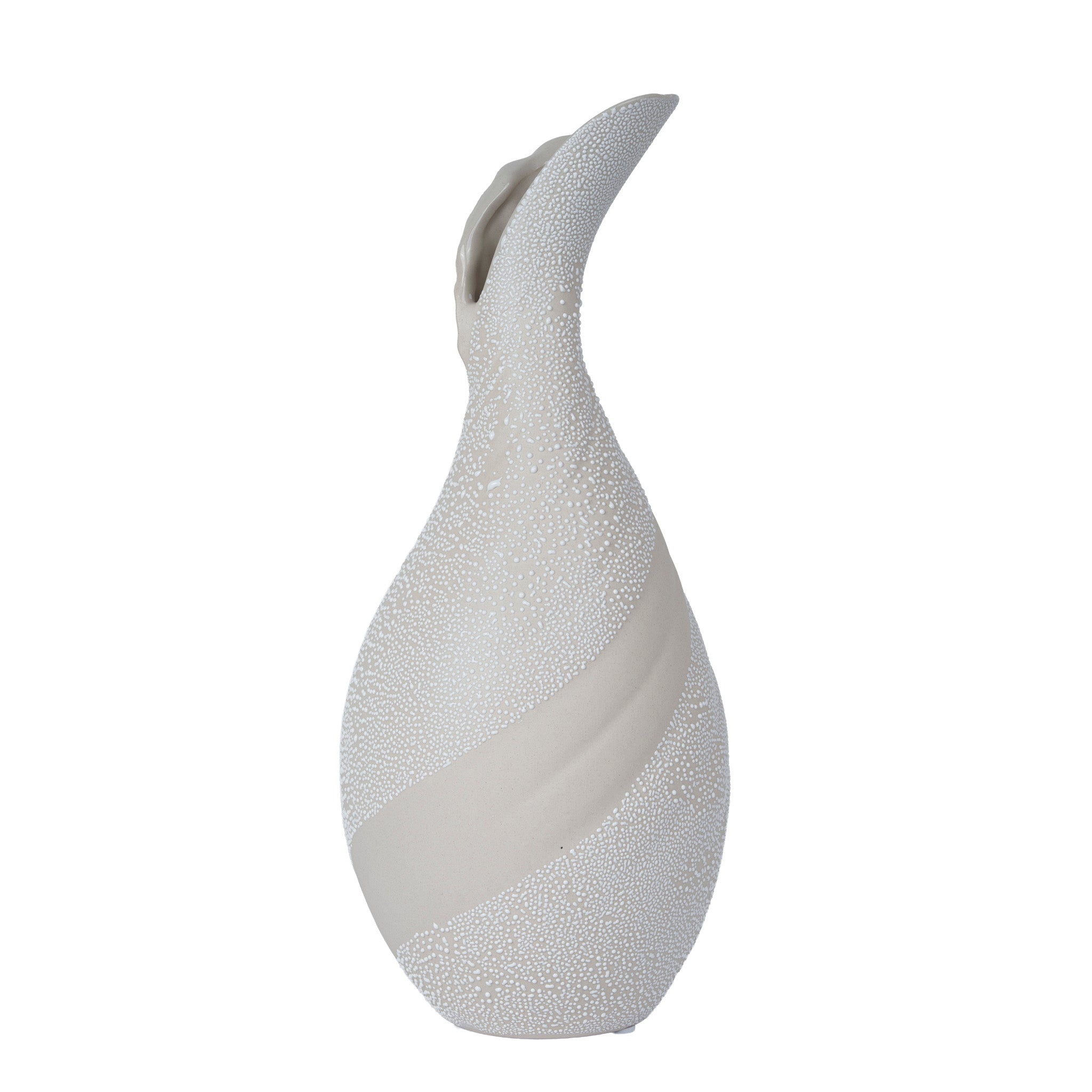 Bead-Dot Gooseneck Vase Style B Vase Floco-Core