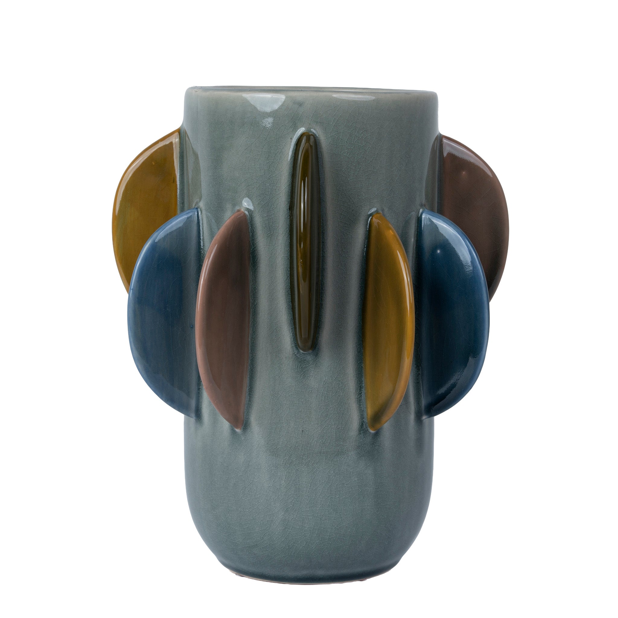 Colorful Fin Vase Style B Homewares Floco-Core