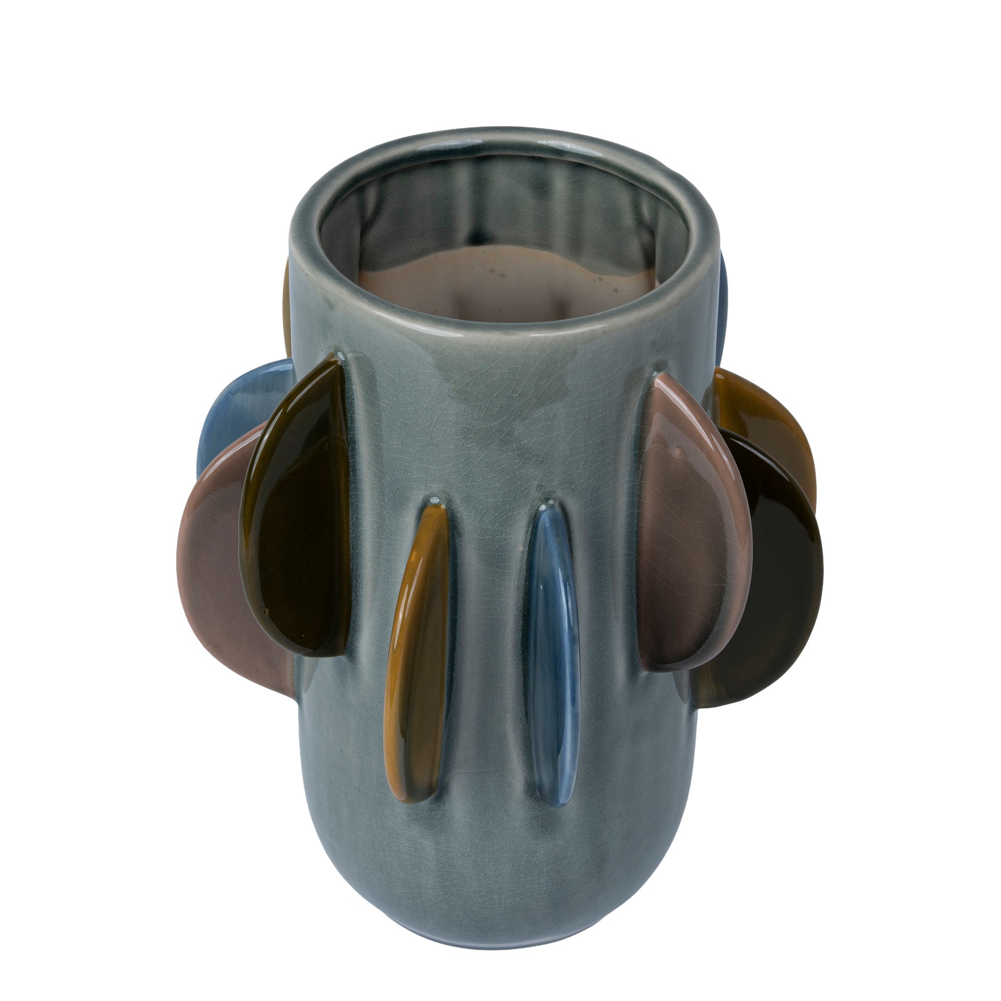 Colorful Fin Vase Style B Homewares Floco-Core