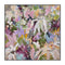Fields of Wildflowers, By Amber Gittins Wall Art Gioia-Local 50x50cm Framed Canvas Black