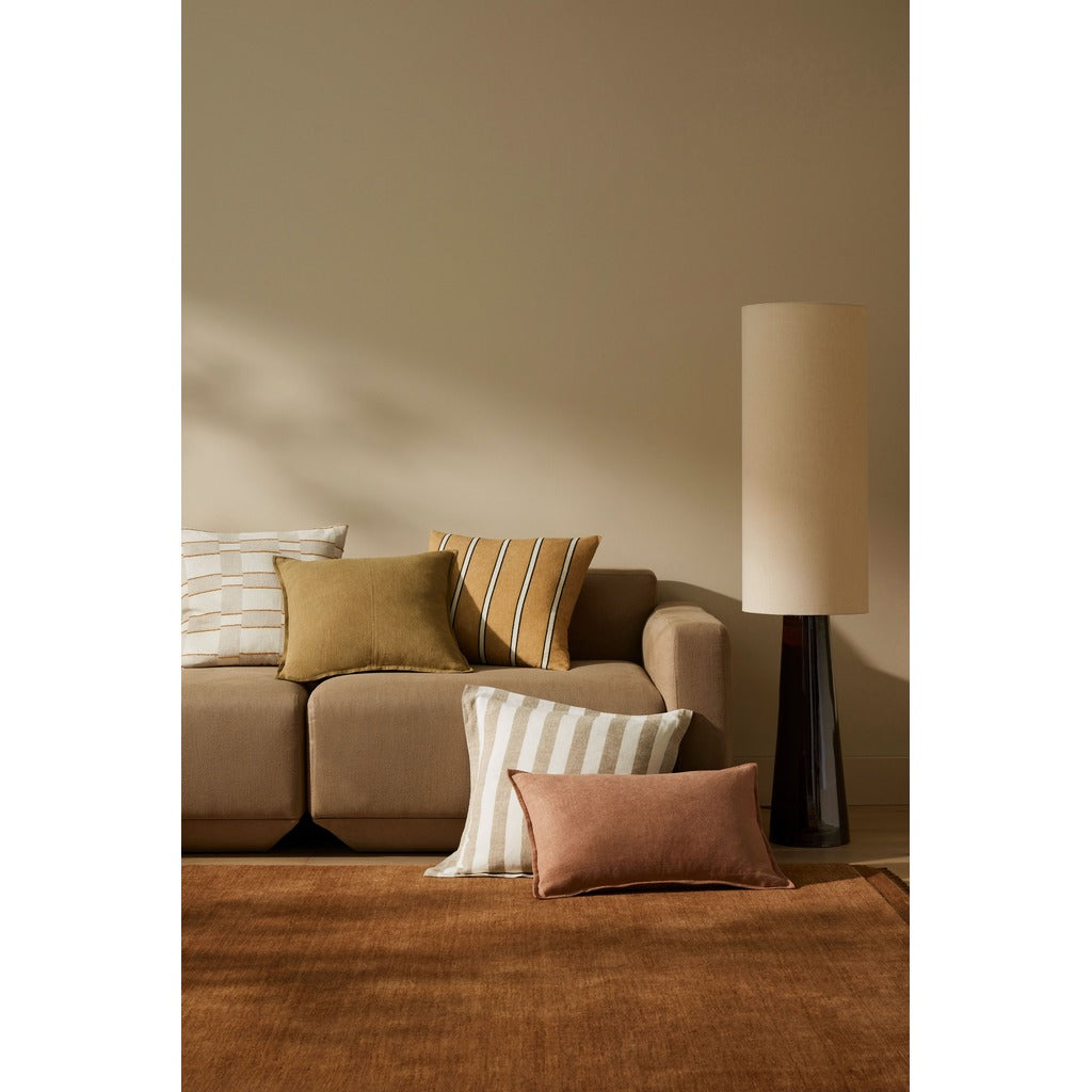 Fiore Linen Blend Chenille Cushion Cushion Weave-Local