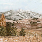 First Frost, By Hannah Weisner Wall Art Gioia-Local 60x40cm Framed Canvas Gold