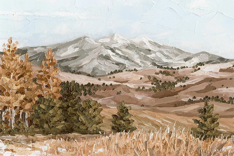 First Frost, By Hannah Weisner Wall Art Gioia-Local 60x40cm Framed Canvas Gold