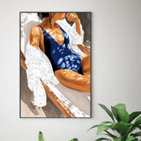 Girls Just Wanna Have Sun, By Uma Gokhale Wall Art Gioia-Local