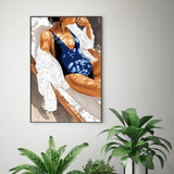 Girls Just Wanna Have Sun, By Uma Gokhale Wall Art Gioia-Local