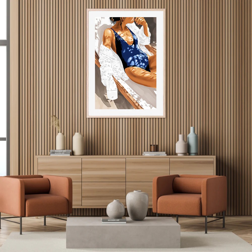 Girls Just Wanna Have Sun, By Uma Gokhale Wall Art Gioia-Local