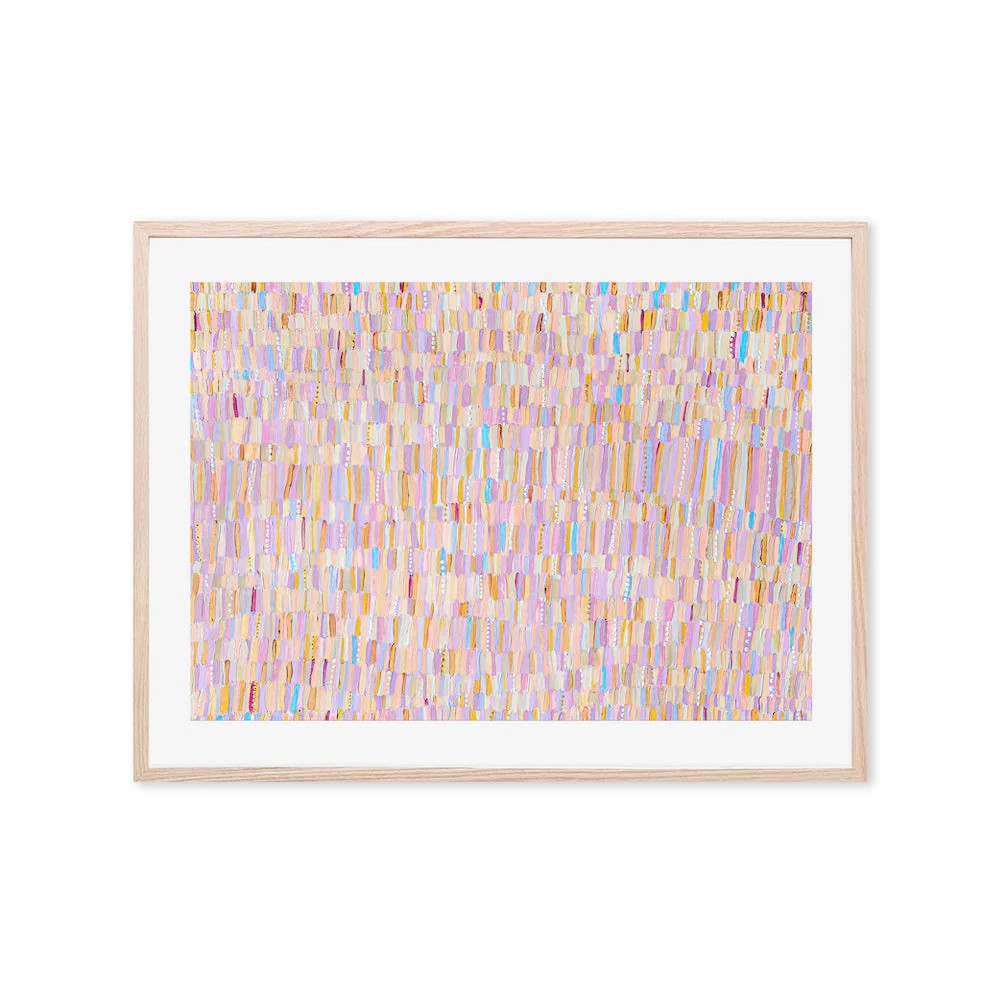 Golden Hour, By Bri Chelman Wall Art Gioia-Local Black Framed Poster 60x40cm