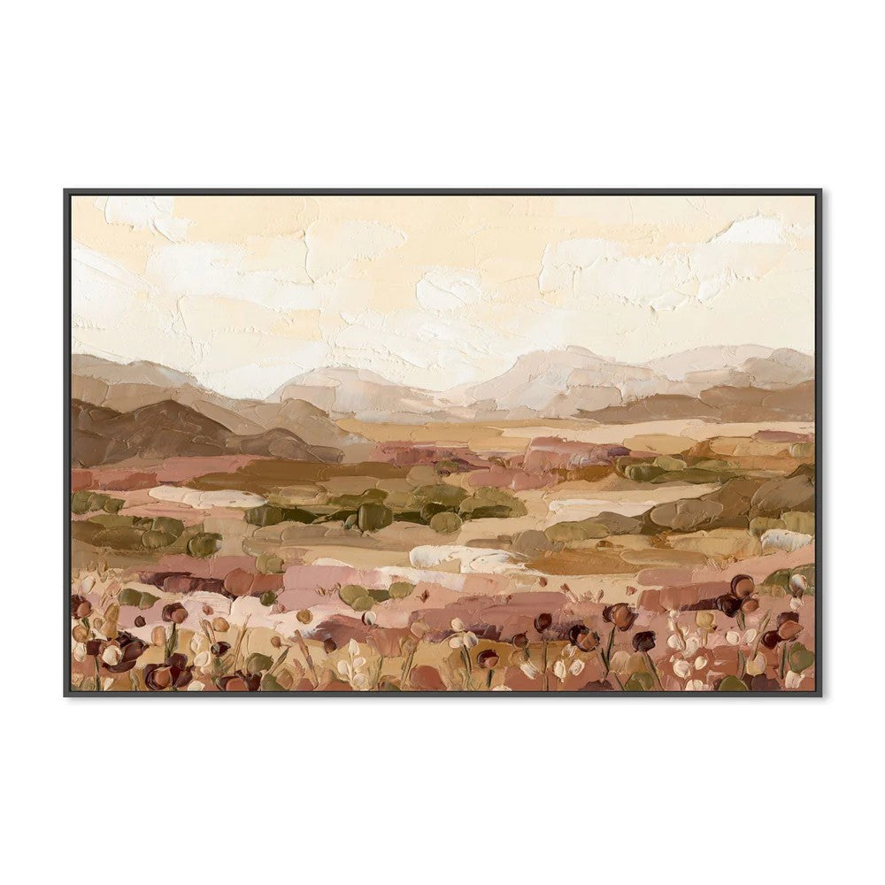 Golden Hour, By Hannah Weisner Wall Art Gioia-Local 60x40cm Framed Canvas Black
