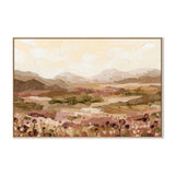 Golden Hour, By Hannah Weisner Wall Art Gioia-Local 60x40cm Framed Canvas Oak