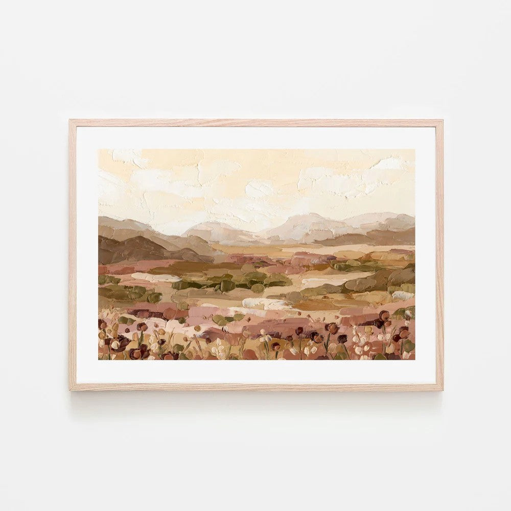 Golden Hour, By Hannah Weisner Wall Art Gioia-Local 60x40cm Framed Poster Black