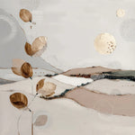 Golden Quiet, By Bella Eve Wall Art Gioia-Local 50x50cm Framed Canvas Gold