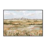 Grand Tetons, By Hannah Weisner Wall Art Gioia-Local 60x40cm Framed Canvas Black