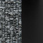 Jovan 68cm Matte Black Bar Stool - Graphite Grey Boucle Bar Stool Blue Steel Sofa- Core