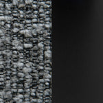 Jovan 68cm Matte Black Bar Stool - Graphite Grey Boucle Bar Stool Blue Steel Sofa- Core