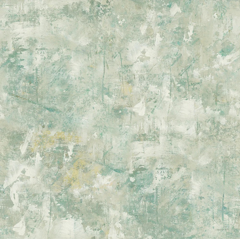 Green Summer, By Danhui Nai Wall Art Gioia-Local 50x50cm Framed Canvas Gold