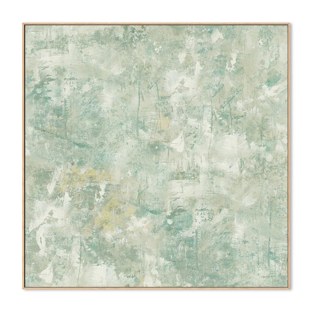 Green Summer, By Danhui Nai Wall Art Gioia-Local 50x50cm Framed Canvas Oak