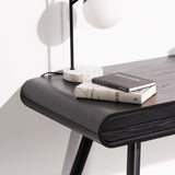 Joshua Narrow Wood Console Table - Black 75cm (H) Console Table Drake-Core   