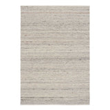 Hampton Handwoven Wool Rug - Smoke Grey Rug Mos-Local 155cm x 225cm