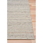 Hampton Handwoven Wool Rug - Smoke Grey Rug Mos-Local
