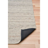 Hampton Handwoven Wool Rug - Smoke Grey Rug Mos-Local