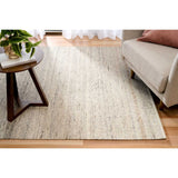 Hampton Handwoven Wool Rug - Smoke Grey Rug Mos-Local