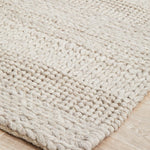Hand Braided Beige Rug - 280 x 190cm Rug UN Rugs-Local   