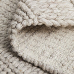 Hand Braided Beige Rug - 280 x 190cm Rug UN Rugs-Local   