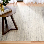 Ex Display - Hampton Handwoven 200 x 290cm Wool Rug - Grey Rug Mos-Local