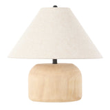 Harol Wooden Table Lamp - Natural Lighting Albi-Local