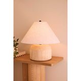 Harol Wooden Table Lamp - Natural Lighting Albi-Local