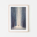 Hazy Rain, By Ekaterina Ermilkina Wall Art Gioia-Local Black Framed Poster 40x60cm