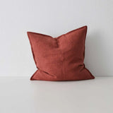 Como Linen Stonewashed Vintage Look Cushion Cushion Weave-Local