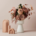Ex Display - Herio Holder Candle - Nude candle Floral-Local