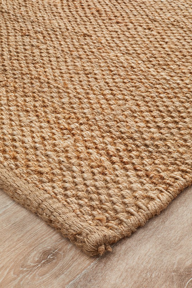 Heritage 220 x 150cm Handwoven Rug - Natural Rug UN Rugs-Local