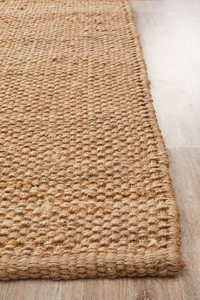 Heritage 220 x 150cm Handwoven Rug - Natural | Interior Secrets