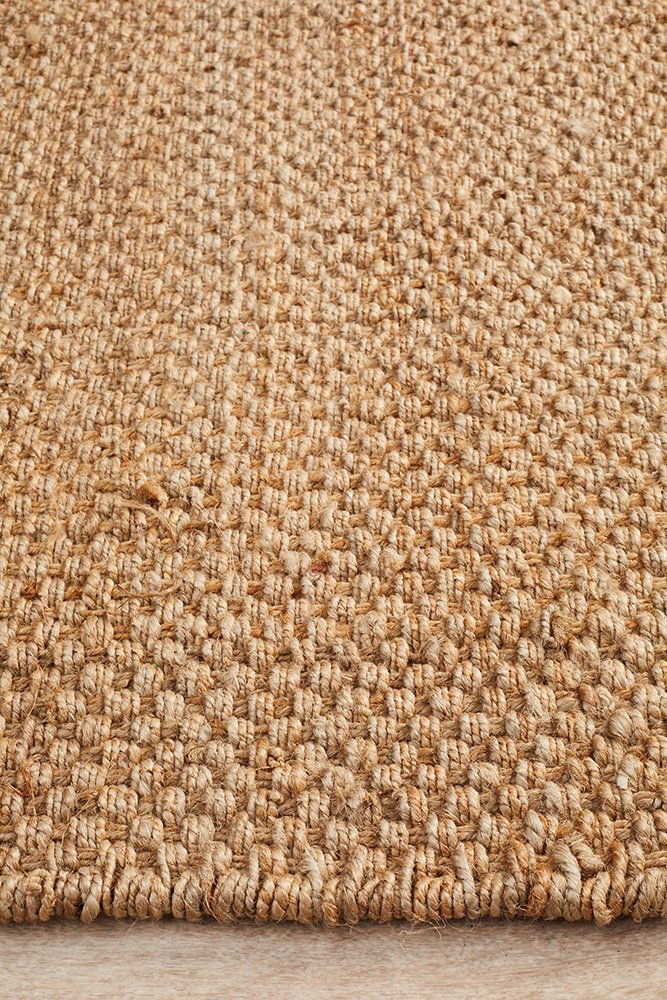 Heritage 220 x 150cm Handwoven Rug - Natural | Interior Secrets