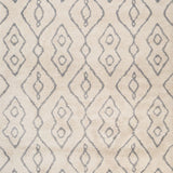 Hiero Bohemian Patterned Rug - Ivory and Grey 160cm x 230 cm Rug Mos-Local   
