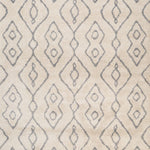 Hiero Bohemian Patterned Rug - Ivory and Grey 200cm x 290 cm Rug Mos-Local   