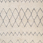 Hiero Boho Patterned Rug - Ivory and Grey 160cm x 230 cm Rug Mos-Local   