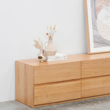 Alden 2m TV Entertainment Unit - Messmate TV/Entertainment Unit AU Wood-Core   