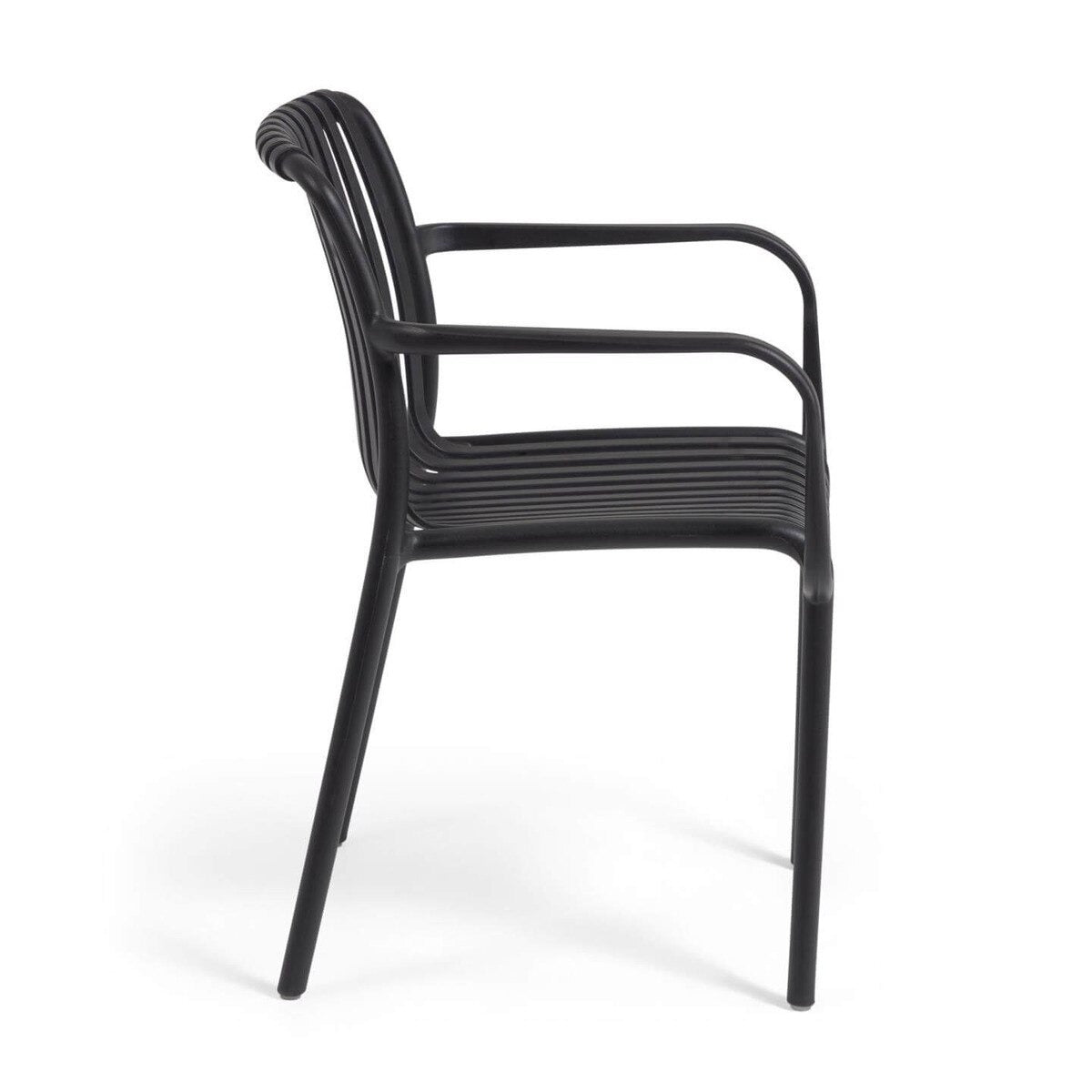 Isabella Dining Chair - Black Outdoor Chair The Form-Local