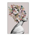 Isolda, By Ana Paula Hoppe Wall Art Gioia-Local 40x60cm Framed Canvas White