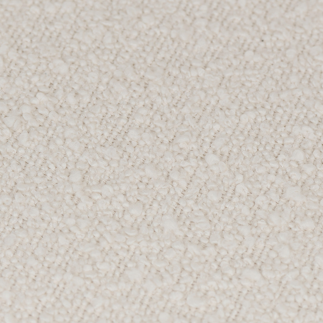 Fabric Sample - Ivory White Boucle | Interior Secrets